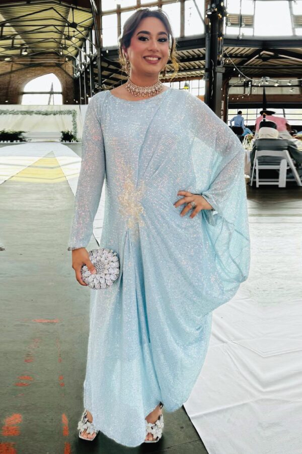 EMBROIDERED CHIFFON UC-3070 - Image 3