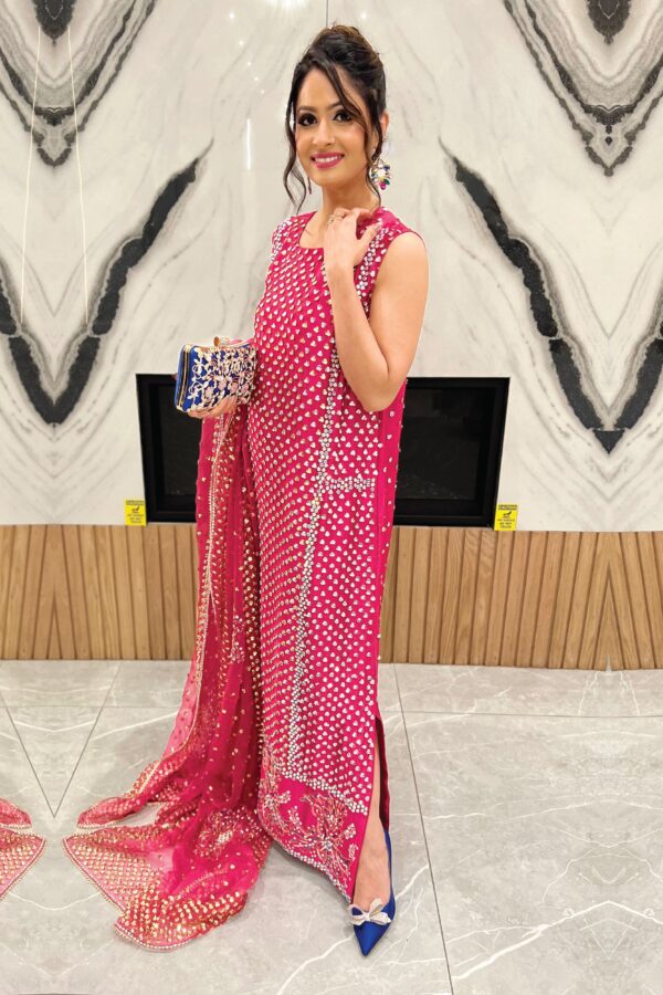 EMBROIDERED RAW SILK UR-7048 - Image 3