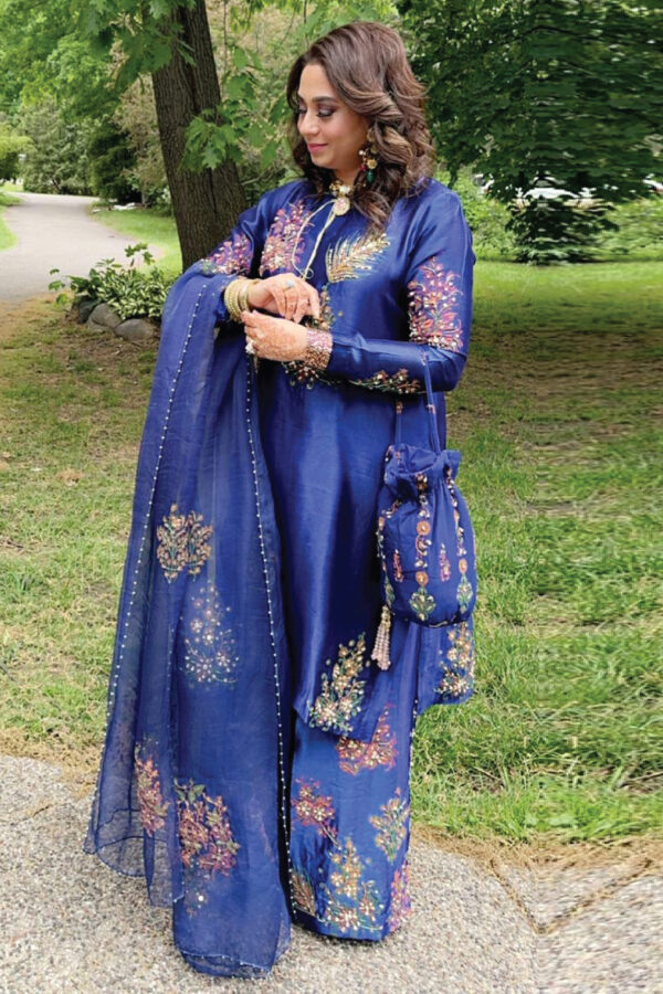 EMBROIDERED CHIFFON UC-3065 - Image 2