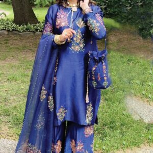 EMBROIDERED CHIFFON UC-3065
