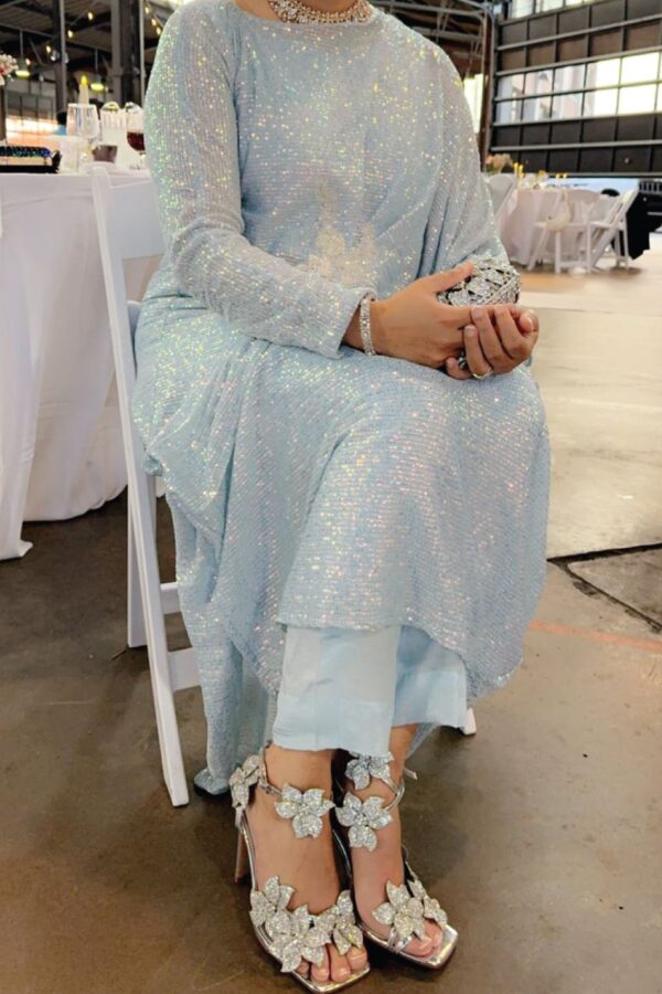 EMBROIDERED CHIFFON UC-3070 - Image 2